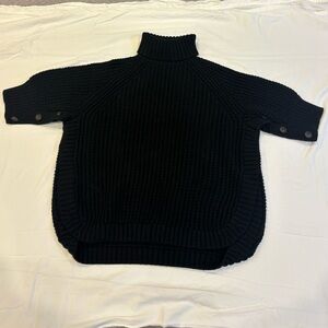 Jcrew -  Black Turtleneck Sweater